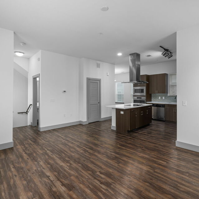 Creekside at Crabtree - Unfurnished Apartment with Wood Flooring