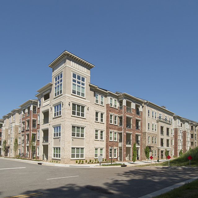 Creekside at Crabtree - Exterior of Apartment Buildings